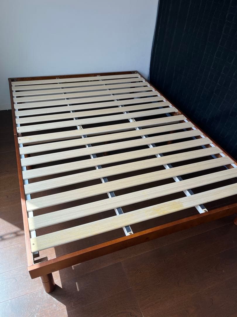 《Pan.psychic》ダブルベッド3段階高さ調節 〔11719164〕