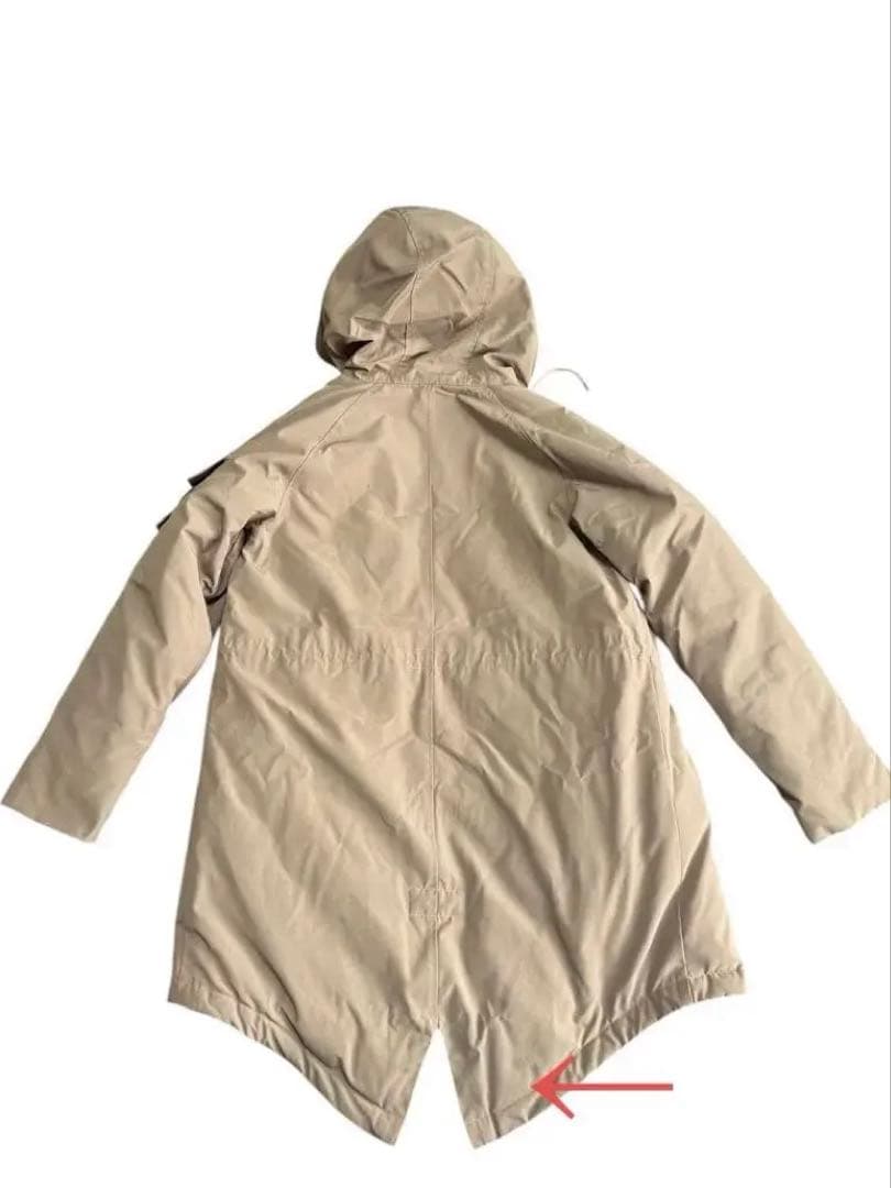 美品！ケープハイツ 80/20フィッシュテール モッズコート　ダウンコート