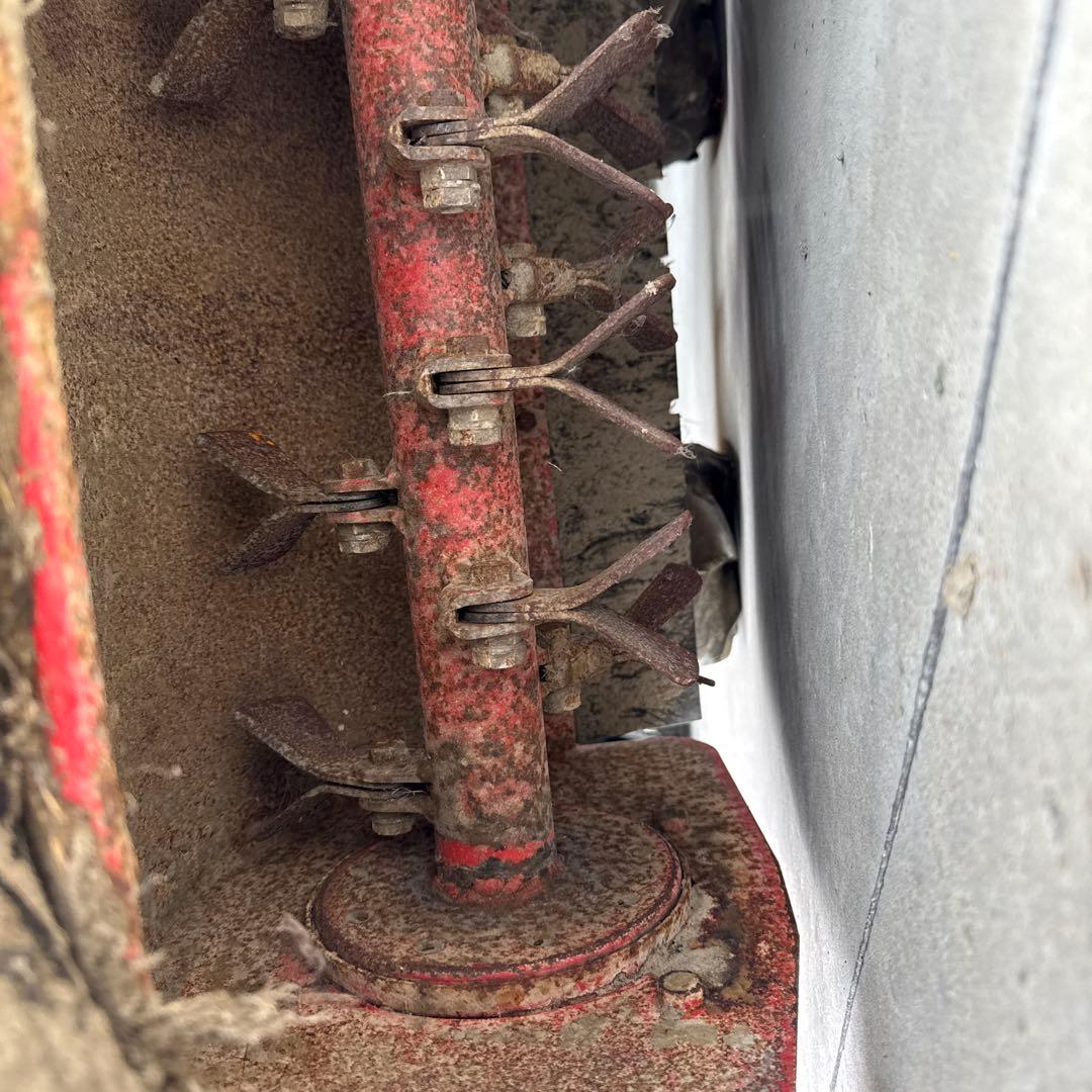 エンジン稼働確認。アテックスatex 　自走草刈機　 刈馬王　ハンマーナイフ