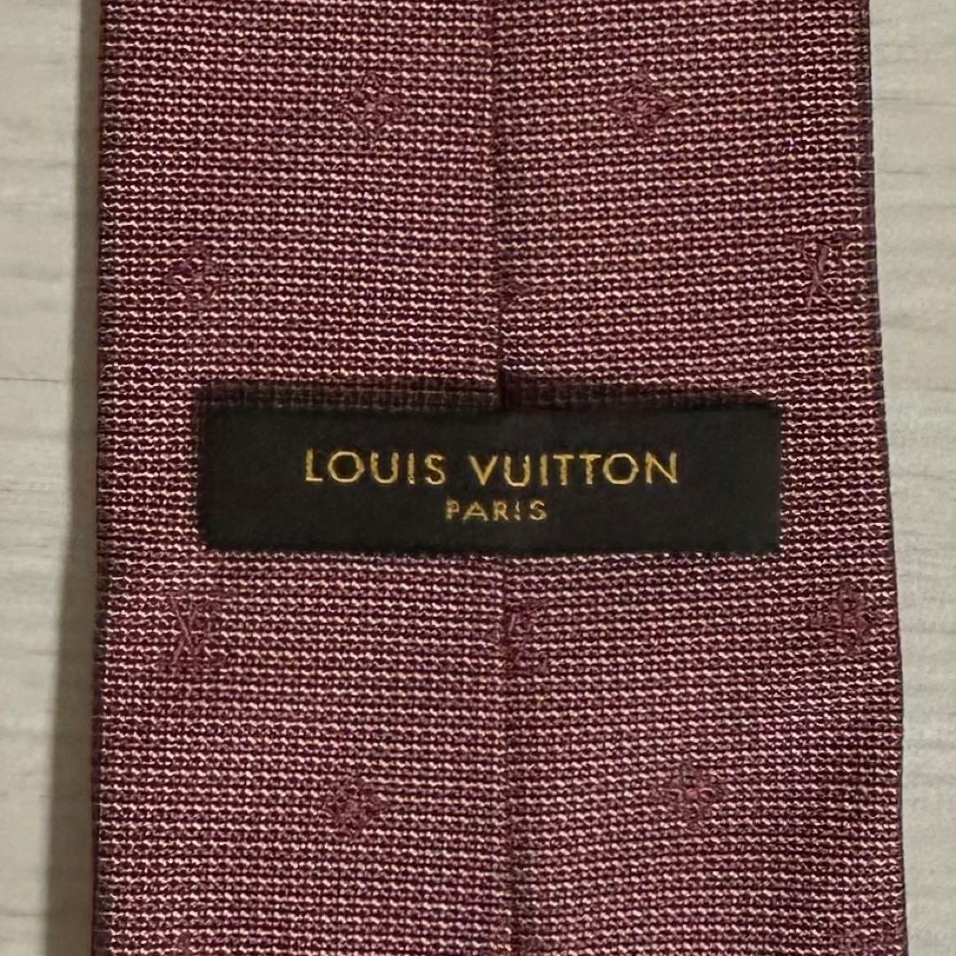 LOUIS VUITTON ルイヴィトン モノグラム イタリア製 ネクタイ