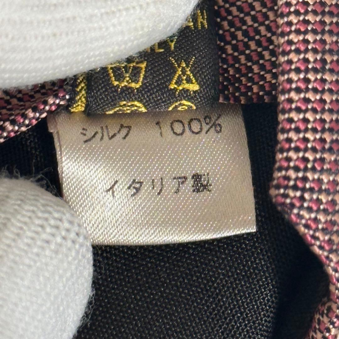 LOUIS VUITTON ルイヴィトン モノグラム イタリア製 ネクタイ