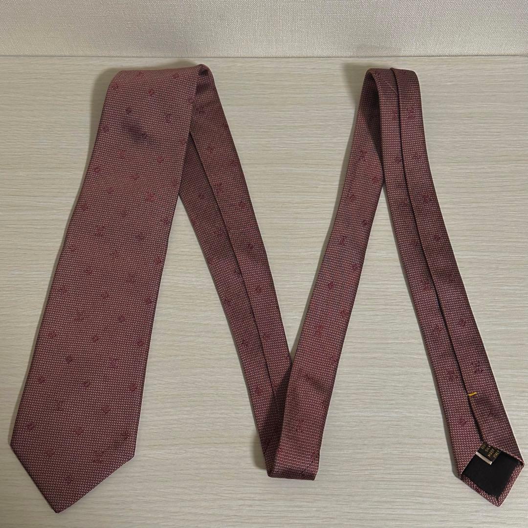 LOUIS VUITTON ルイヴィトン モノグラム イタリア製 ネクタイ