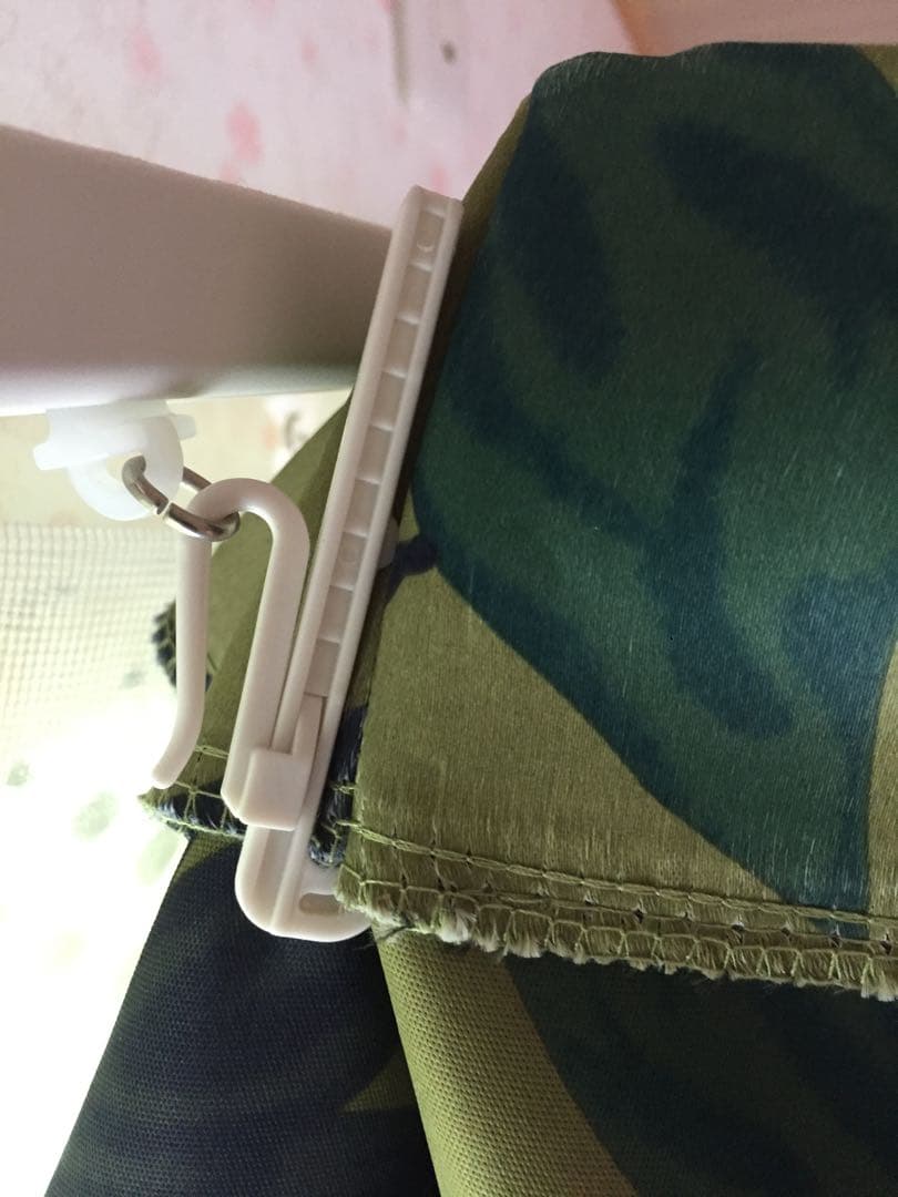 2枚組新品【シビラ】遮光カーテン【フローレス】W100×200グリーン