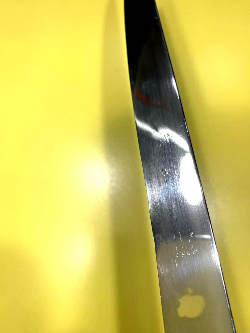 堺　柳刃包丁　刃渡り22cm　波紋出ています。