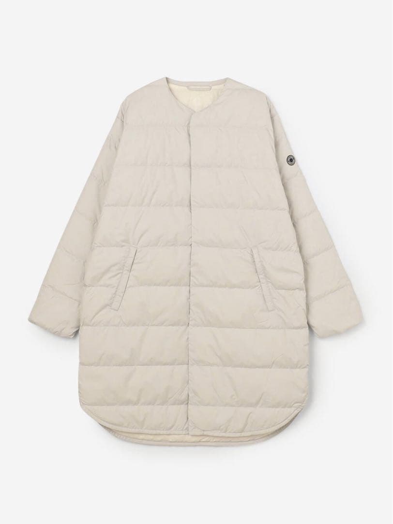 ORCIVAL カラーレス ライトダウンコート WOMEN ベージュ