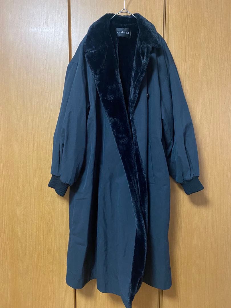 mizuiro ind ミズイロインド バックボアコート 裏ボア　 完売品