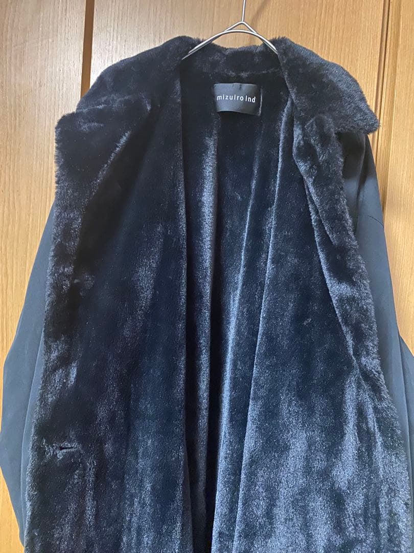 mizuiro ind ミズイロインド バックボアコート 裏ボア　 完売品