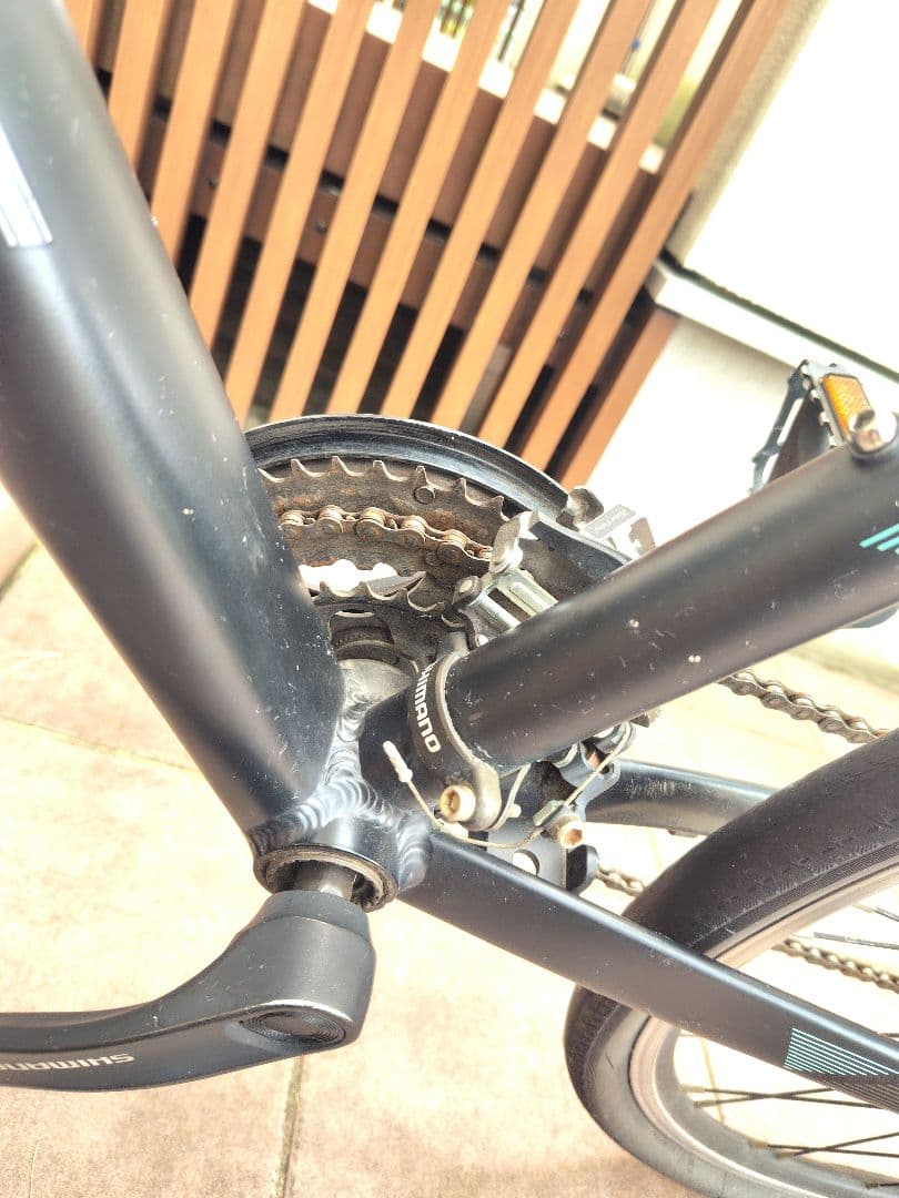 Bianchi C-SPORTS 1 黒 クロスバイク サイズ51 中古 訳あり