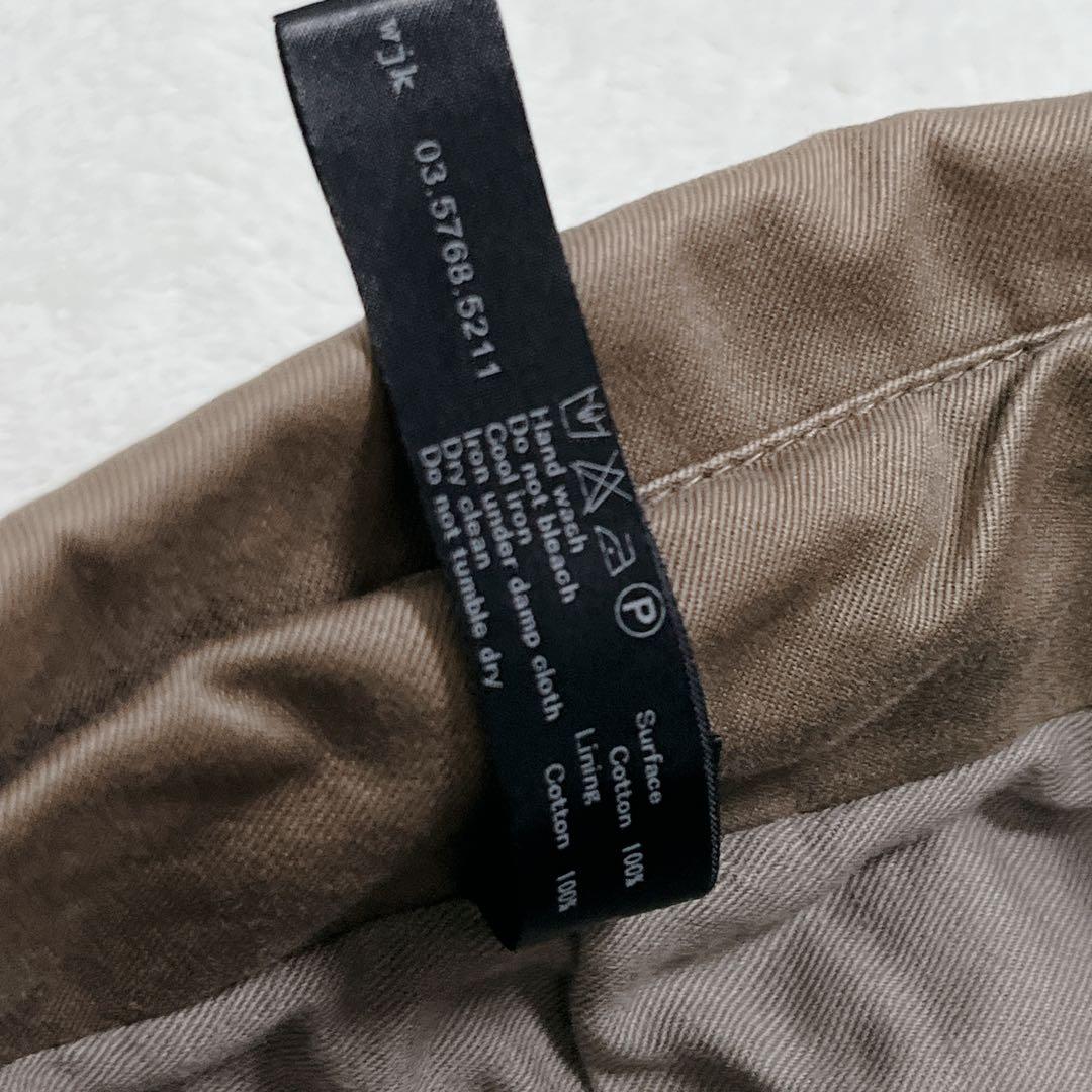 『wjk』ダメージ加工トレンチコート ボアライナー取外し可 ロング丈 ベルト