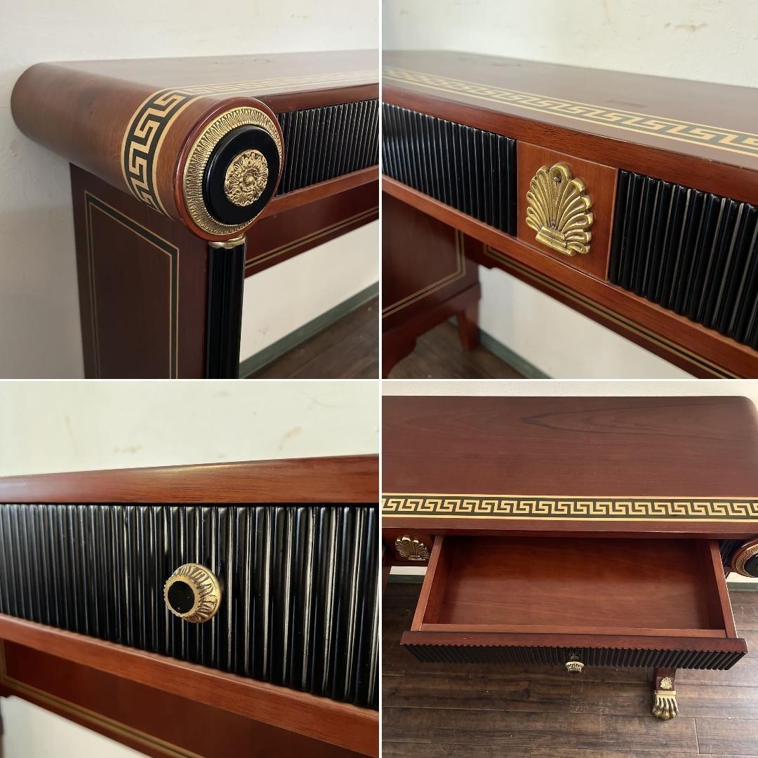 k062r123 ネオクラシカル エレガントなコンソールデスク アンピール様式