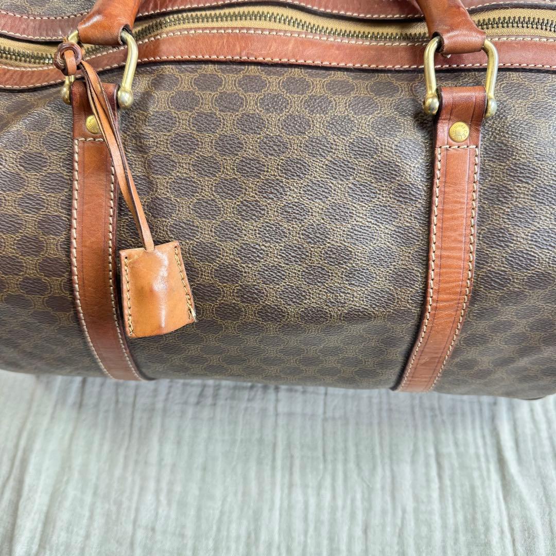 CELINEセリーヌ　マカダム柄　ボストンバッグ