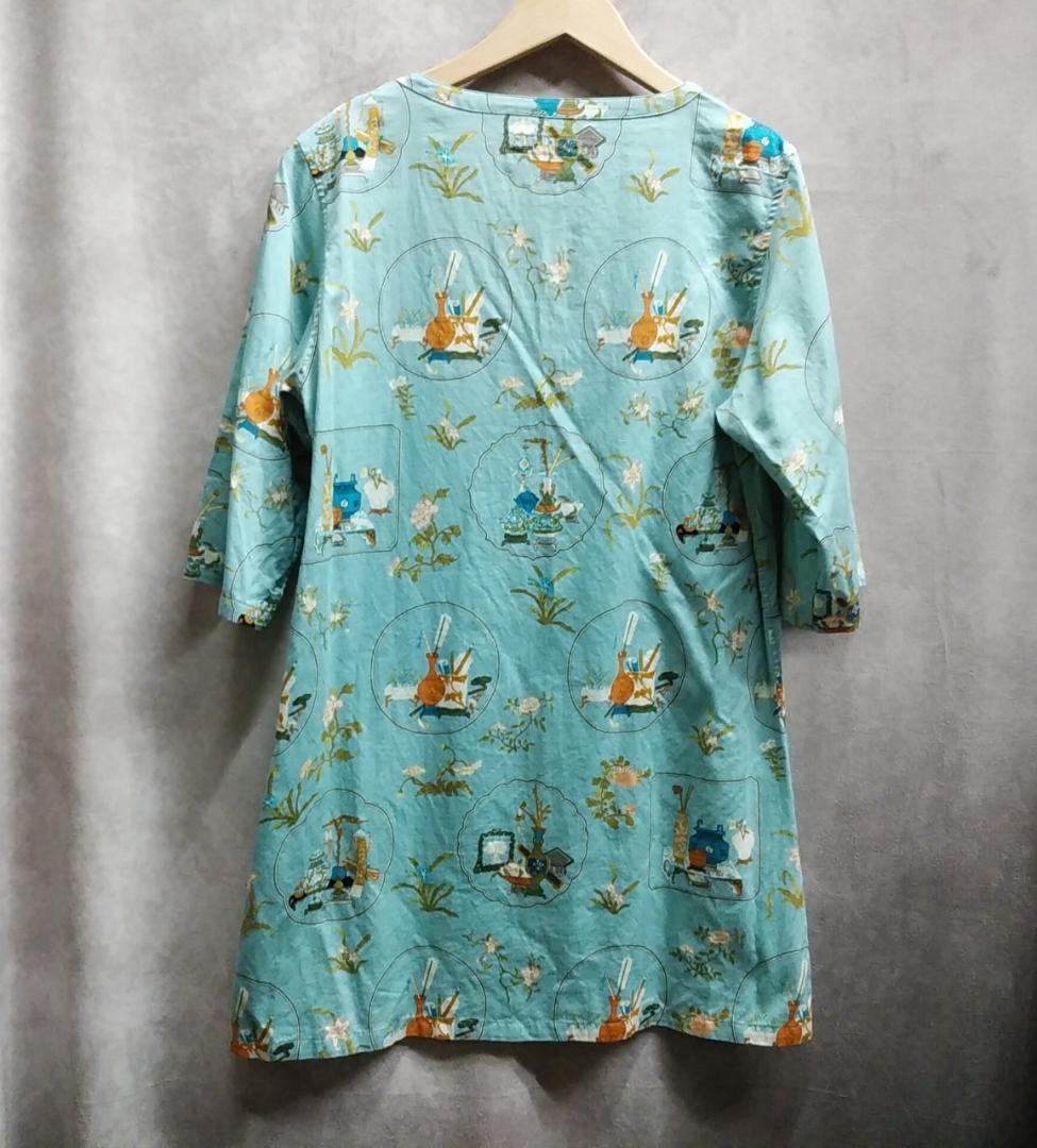 powder　トップス　総柄シャツ　下迫秀樹　パウダー