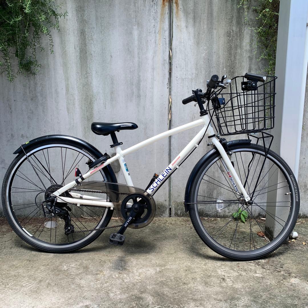 (売約済み 梟様)ブリヂストン シュライン 24型 ホワイト SHL47