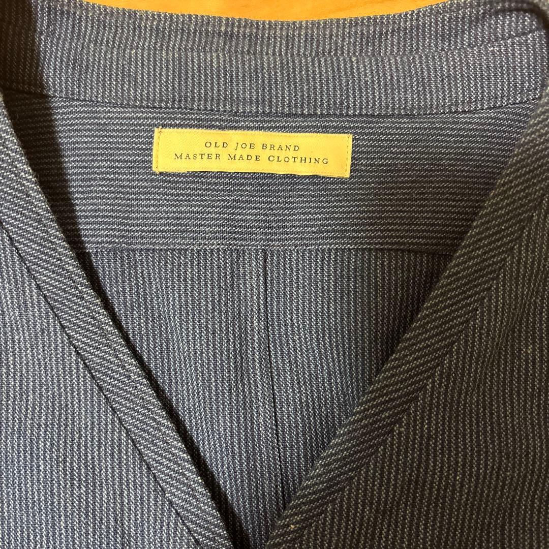 OLD JOE BRAND ネイビー Vネック長袖15ハーフ　検phigvel