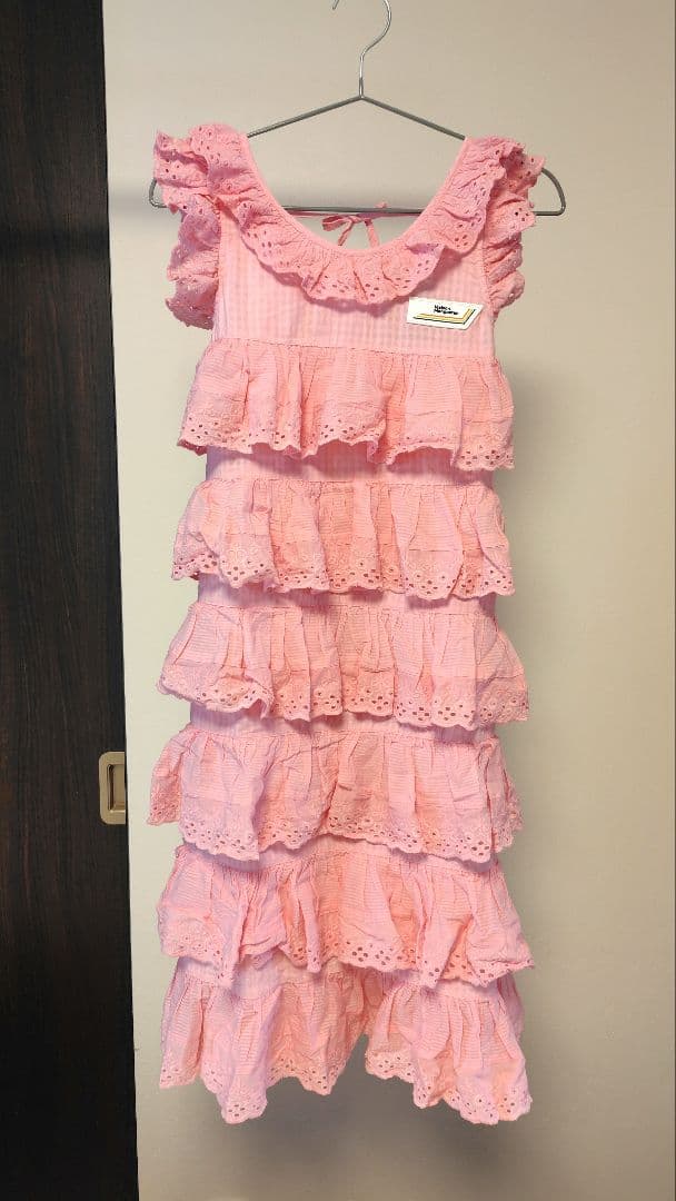 新品 maison mangostan cat dress ワンピース 10Y