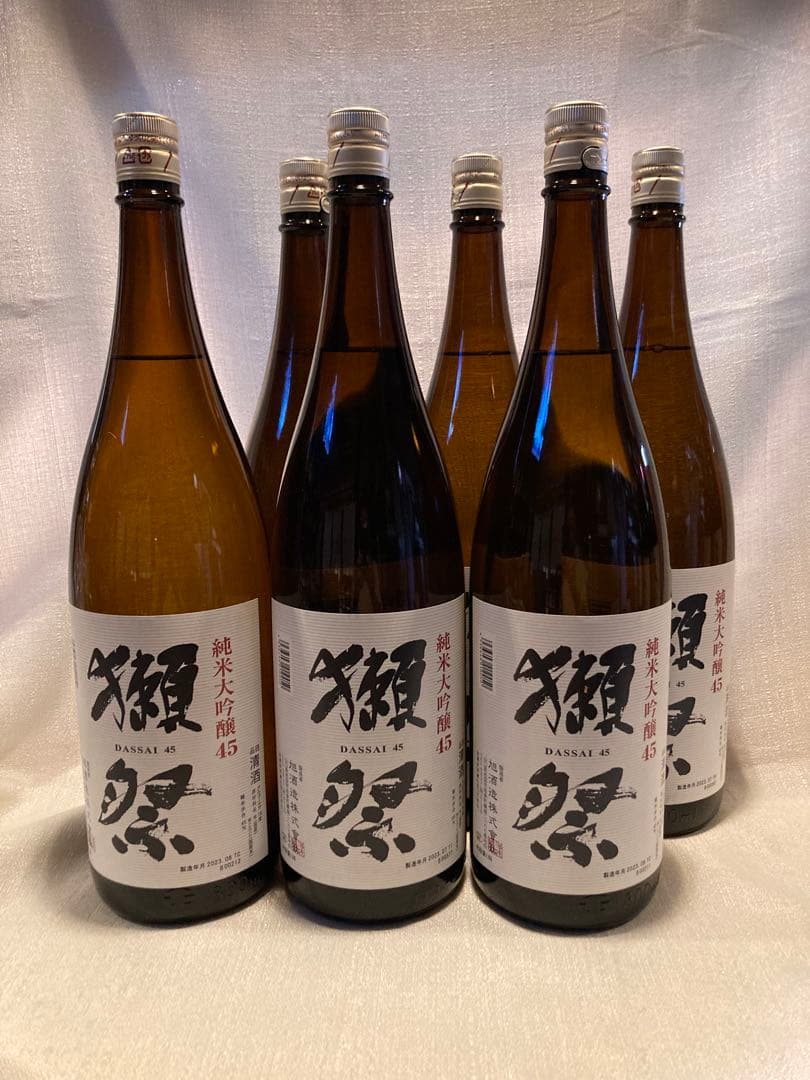 獺祭 純米大吟醸 1800ml 6本セット