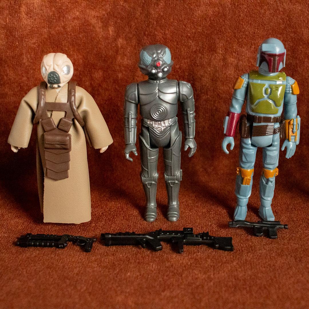 波*エ様 Hasbro RETRO　賞金稼ぎ6体セット　ボバ・フェットほか