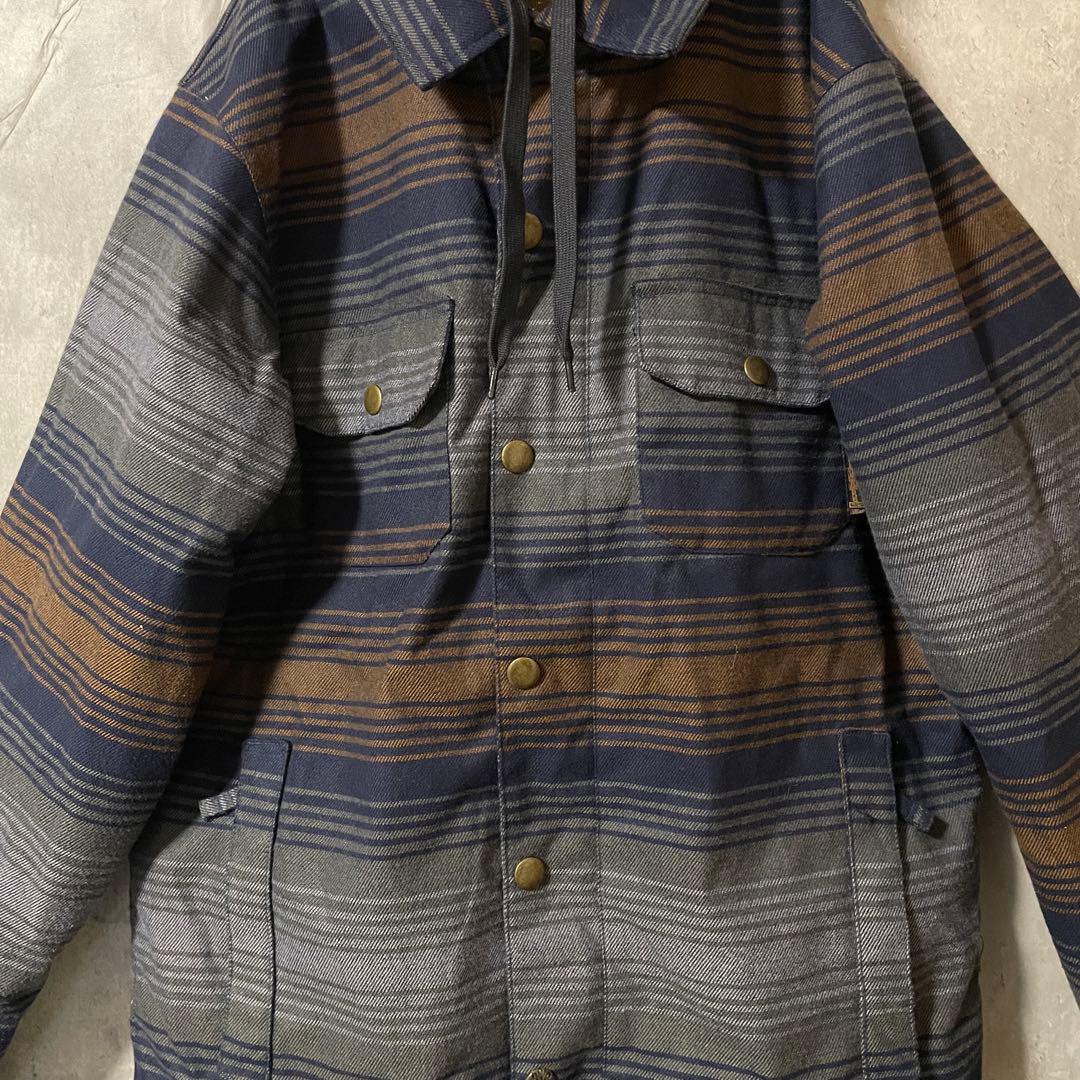 Burtonバートンスキーウェアスノーボードジャケットパーカーフード付紺ネイビー