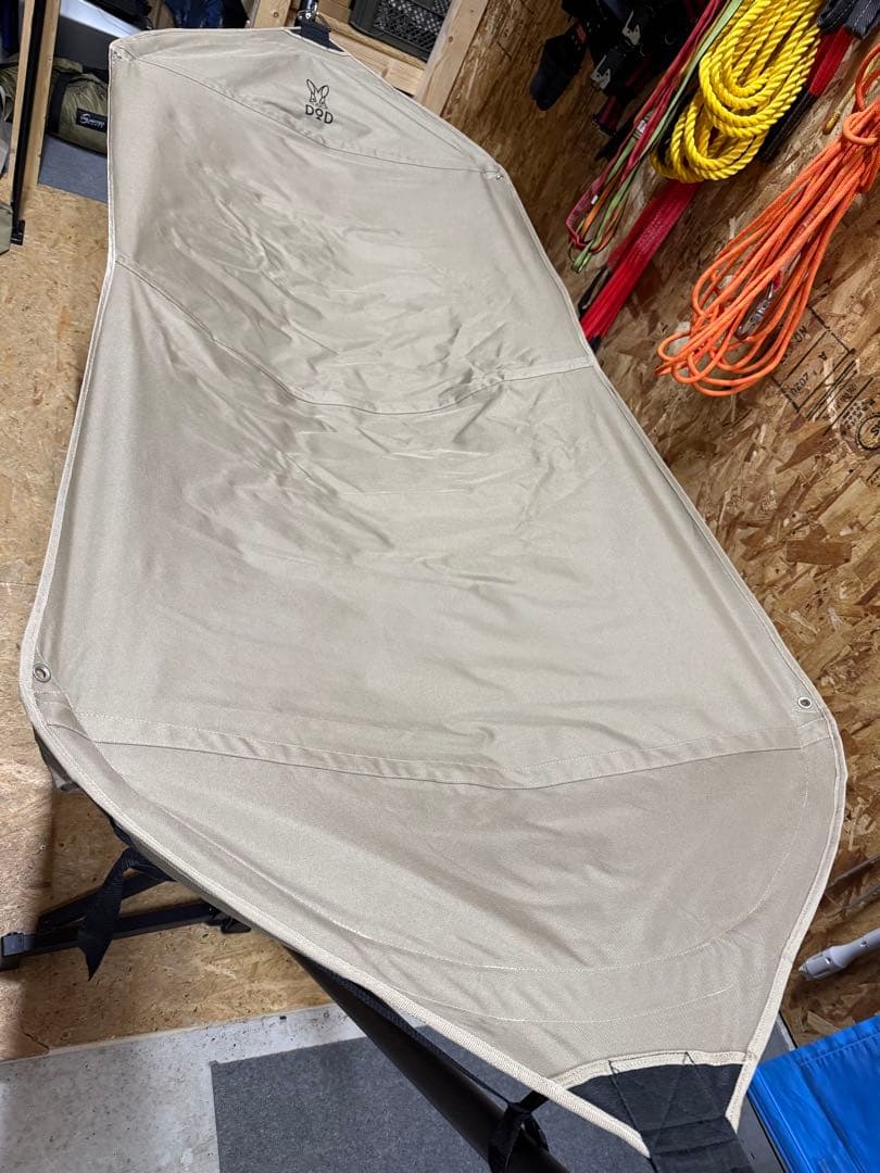 DOD トゥリーイラヘン ハンモック 自立式 タン