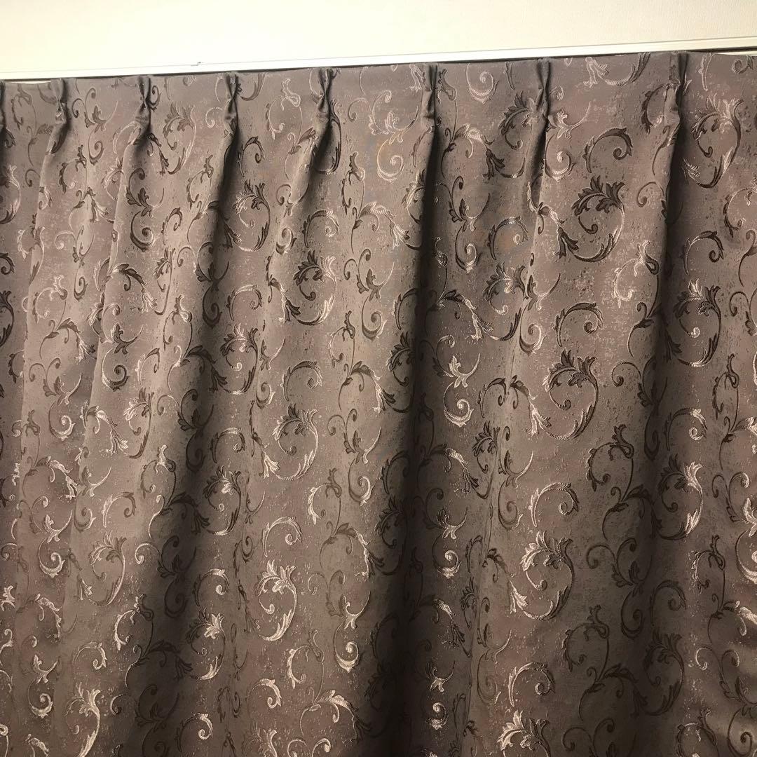 ドレープカーテン　幅150cm×丈240cm2枚 北欧