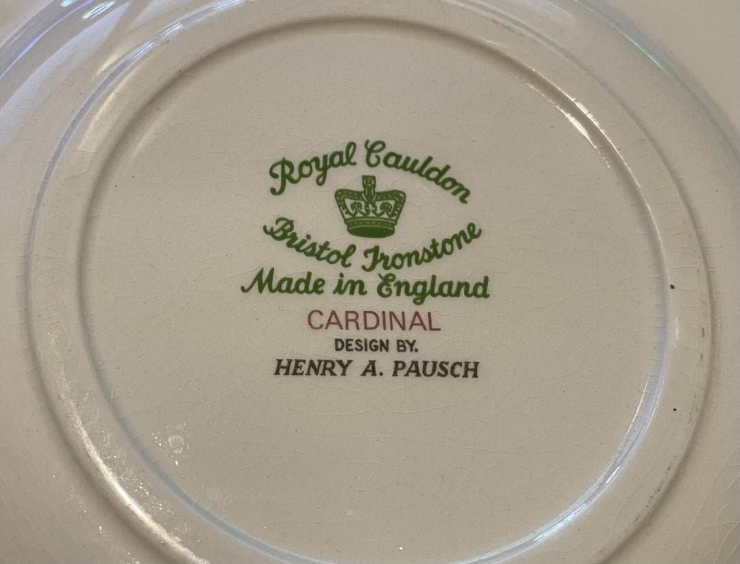 【新年SALE】#Cauldon Cardinal ロイヤルコールドン