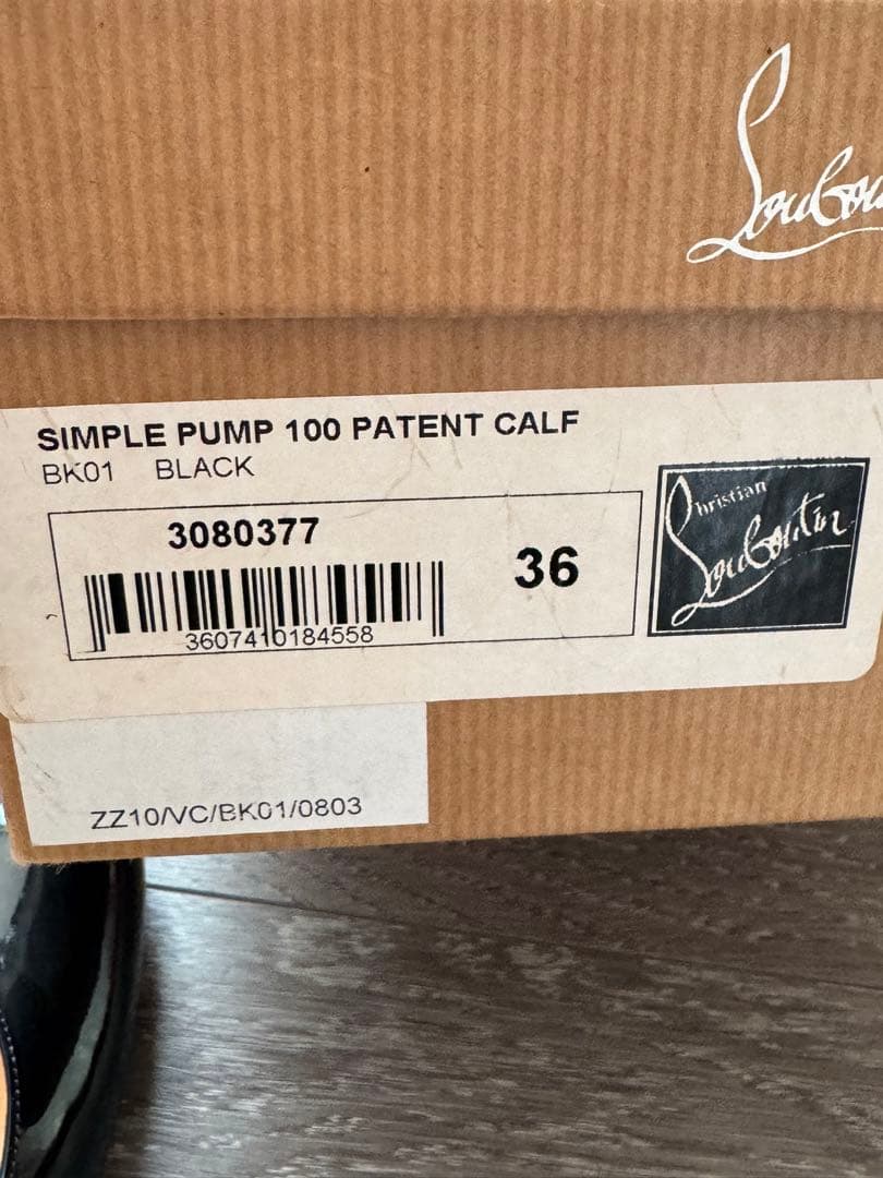 再々値下げ！美品クリスチャンルブタン ハイヒール