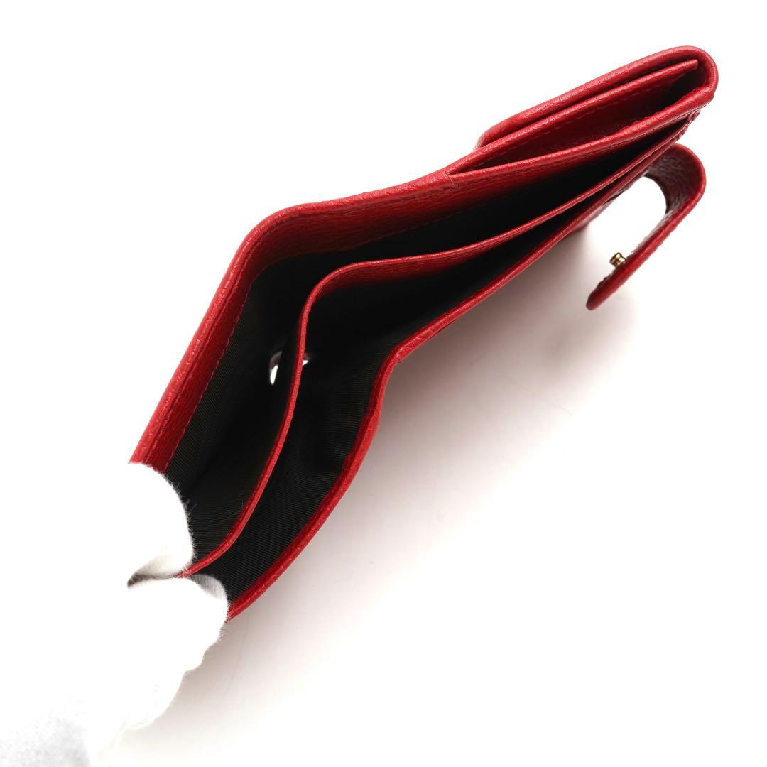 ✨新品未使用・箱付き✨　GUCCI ミニ財布　インターロッキング　二つ折り　GG