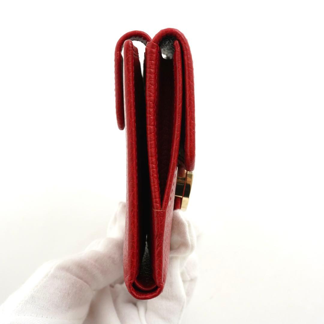 ✨新品未使用・箱付き✨　GUCCI ミニ財布　インターロッキング　二つ折り　GG