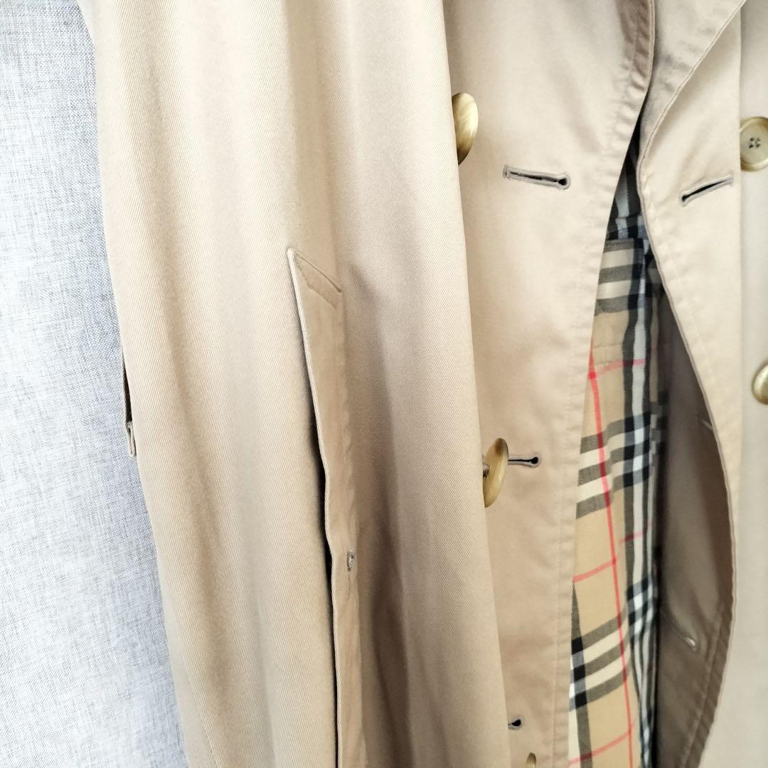 バーバリー トレンチコート ベージュ ノバチェック Burberry 裏地付き