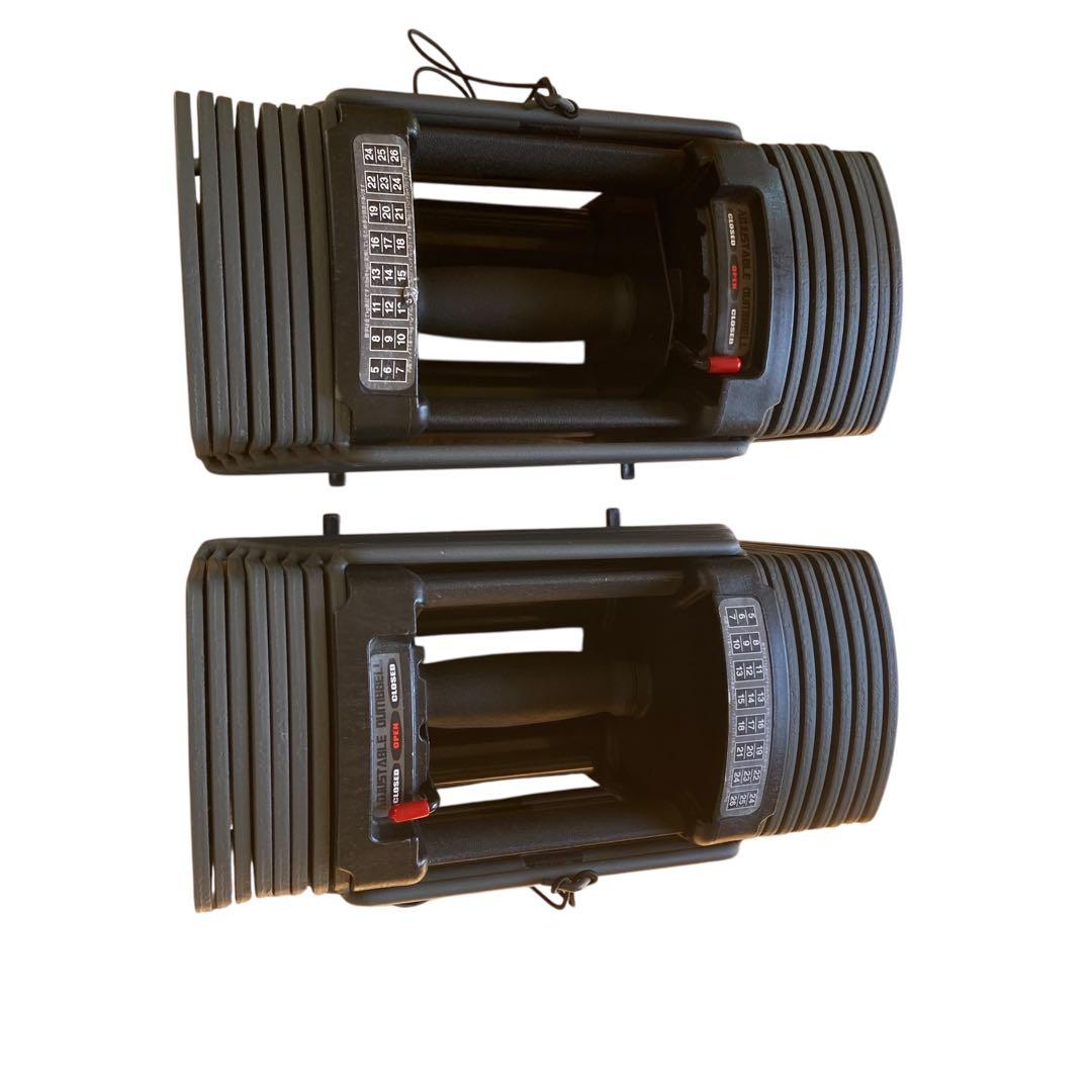 可変式ダンベル 26kg TOPFILM 2つセット　パワーブロック　ダンベル