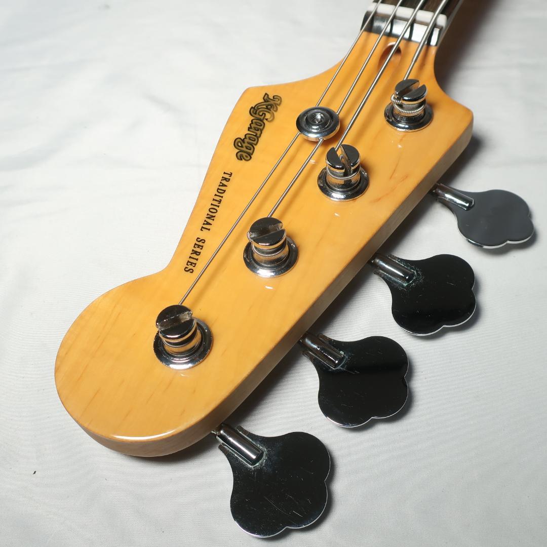 段 美品 K Garage エレキベース ピンク ケース＆ストラップ付