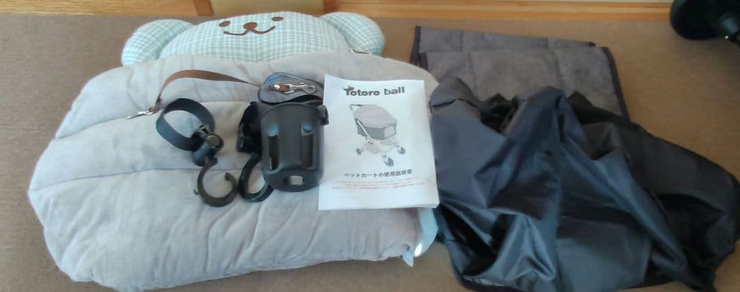 美品　Totoro ball　折りたたみ　ペットカート　多頭、長さが伸ばせる
