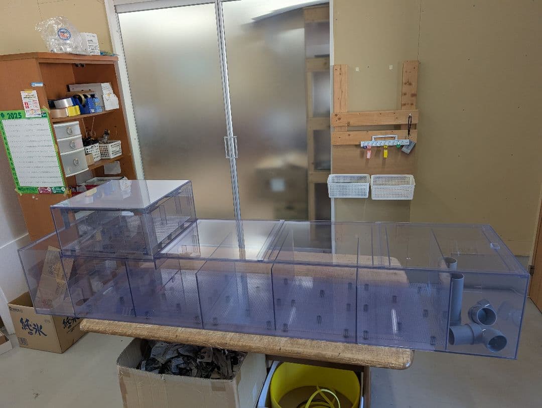 180水槽　ワイド400 5層式　ダブルポンプ仕様