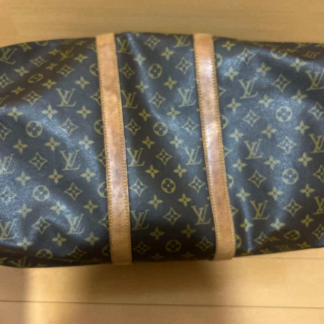 ルイヴィトン ボストンバッグ モノグラム キーポルバンドリエールブラウン