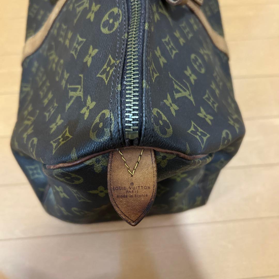 ルイヴィトン ボストンバッグ モノグラム キーポルバンドリエールブラウン