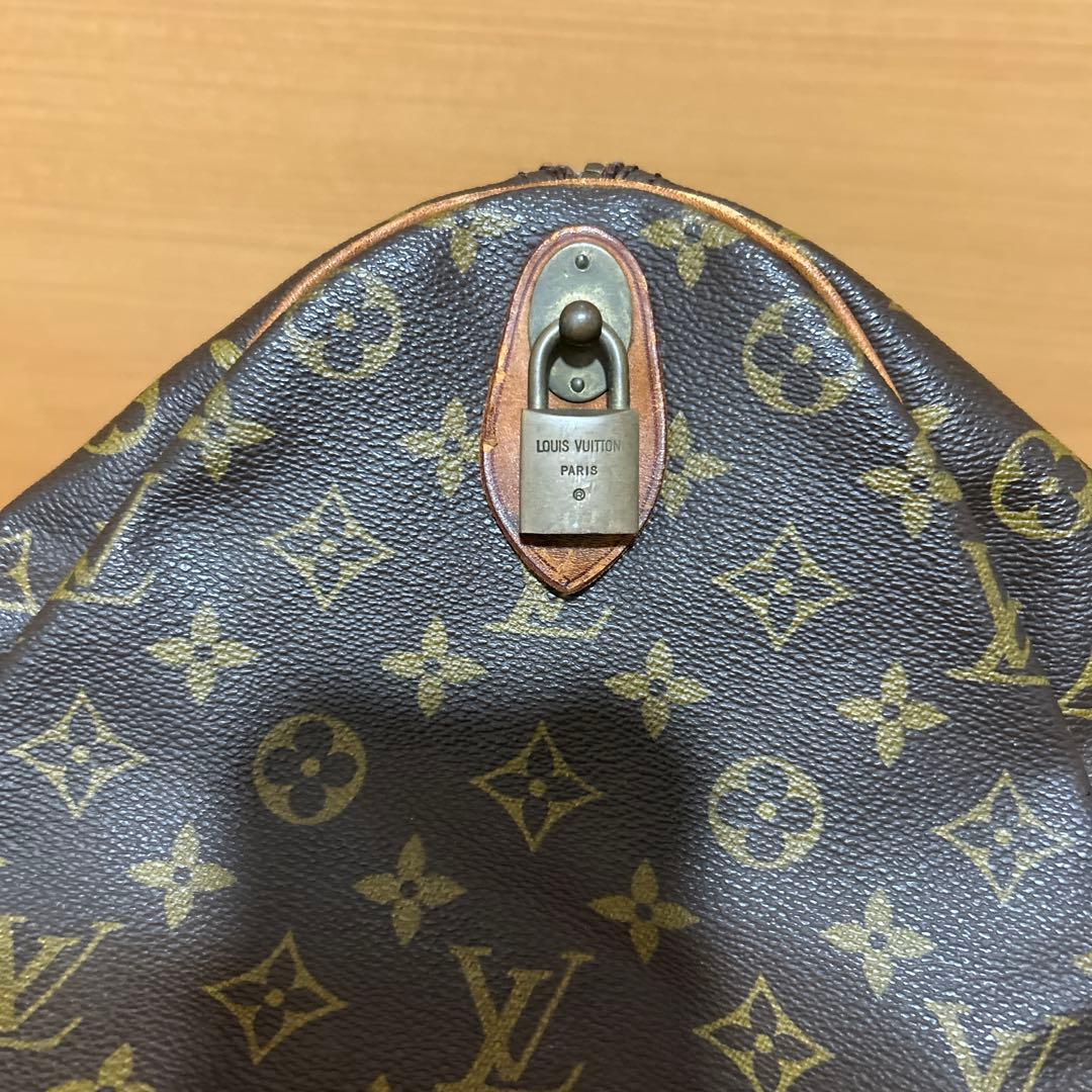 ルイヴィトン ボストンバッグ モノグラム キーポルバンドリエールブラウン