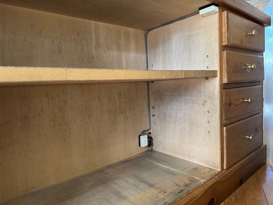 大幅値下げ！カウンター　木製収納キャビネット