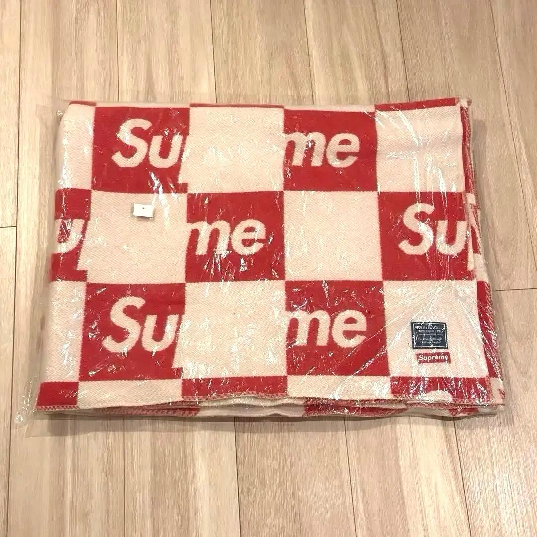 Supreme Woolen Wool Throw ブランケット 毛布