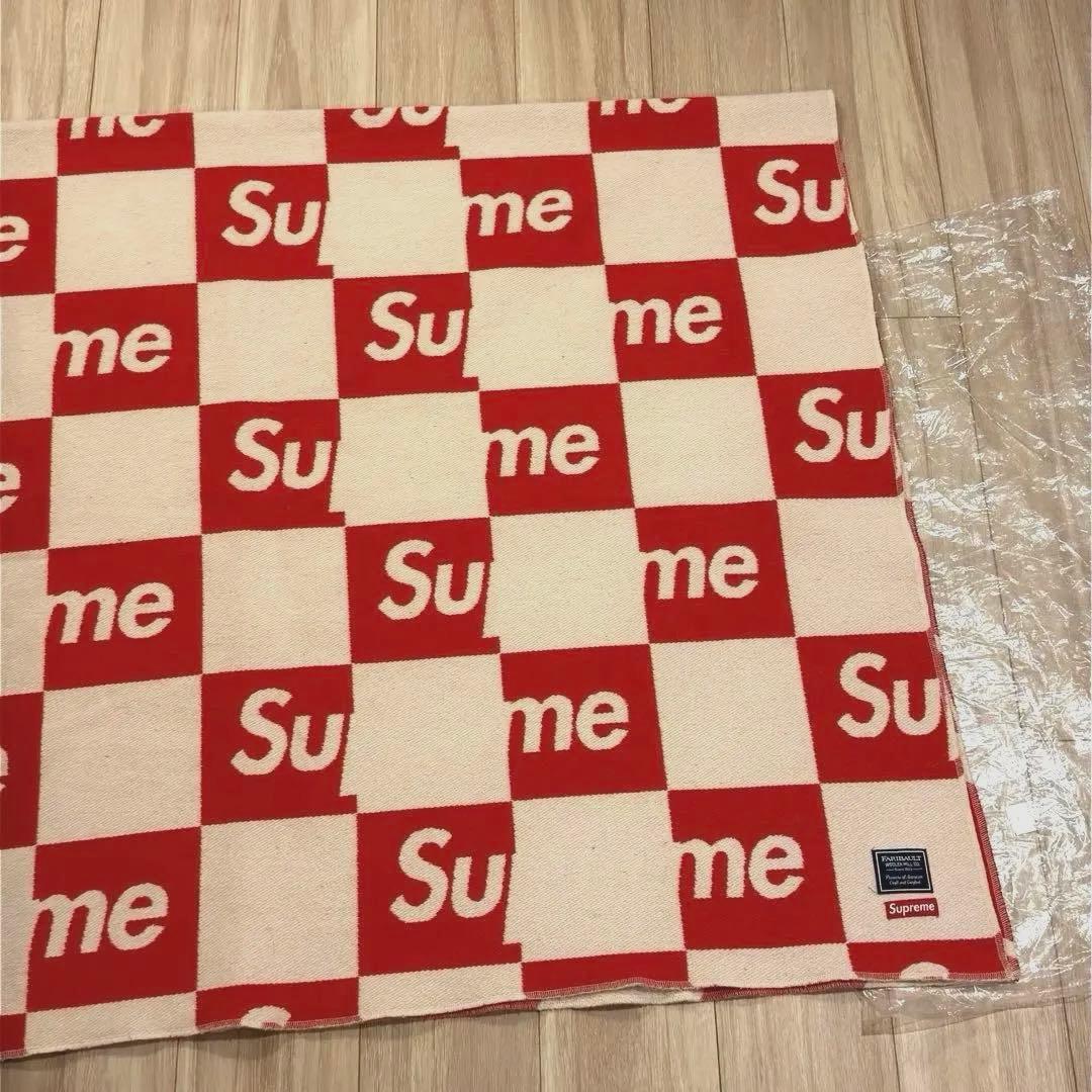 Supreme Woolen Wool Throw ブランケット 毛布