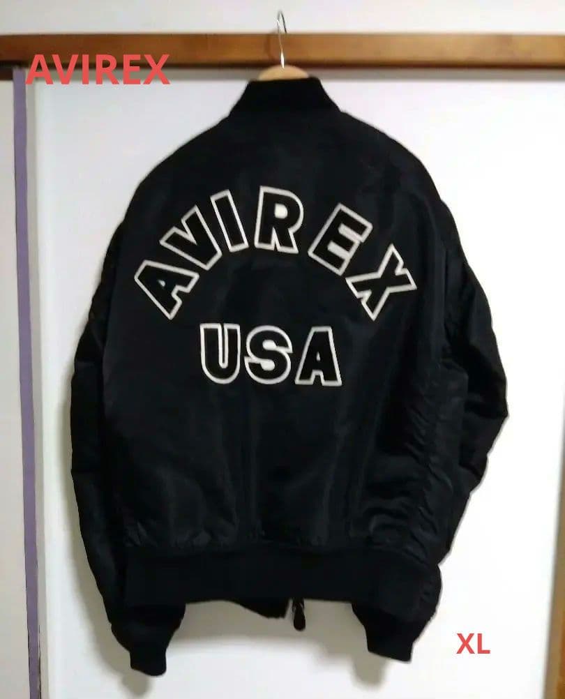 値下げ‼️AVIREX ma-1　ブラック