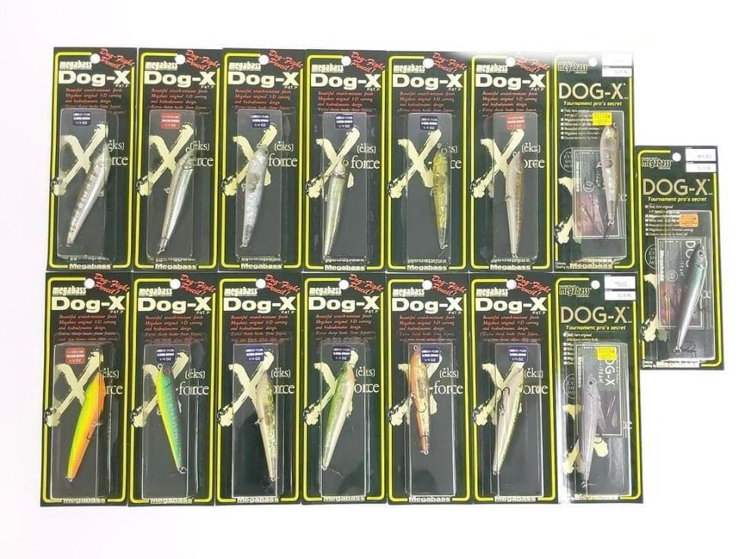 メガバス DOG-X ドッグ X 15点セット 未使用品