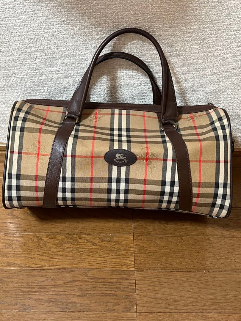期間限定　美品　バーバリー　BURBERRYS　ミニバストンバッグ　ノバチェック