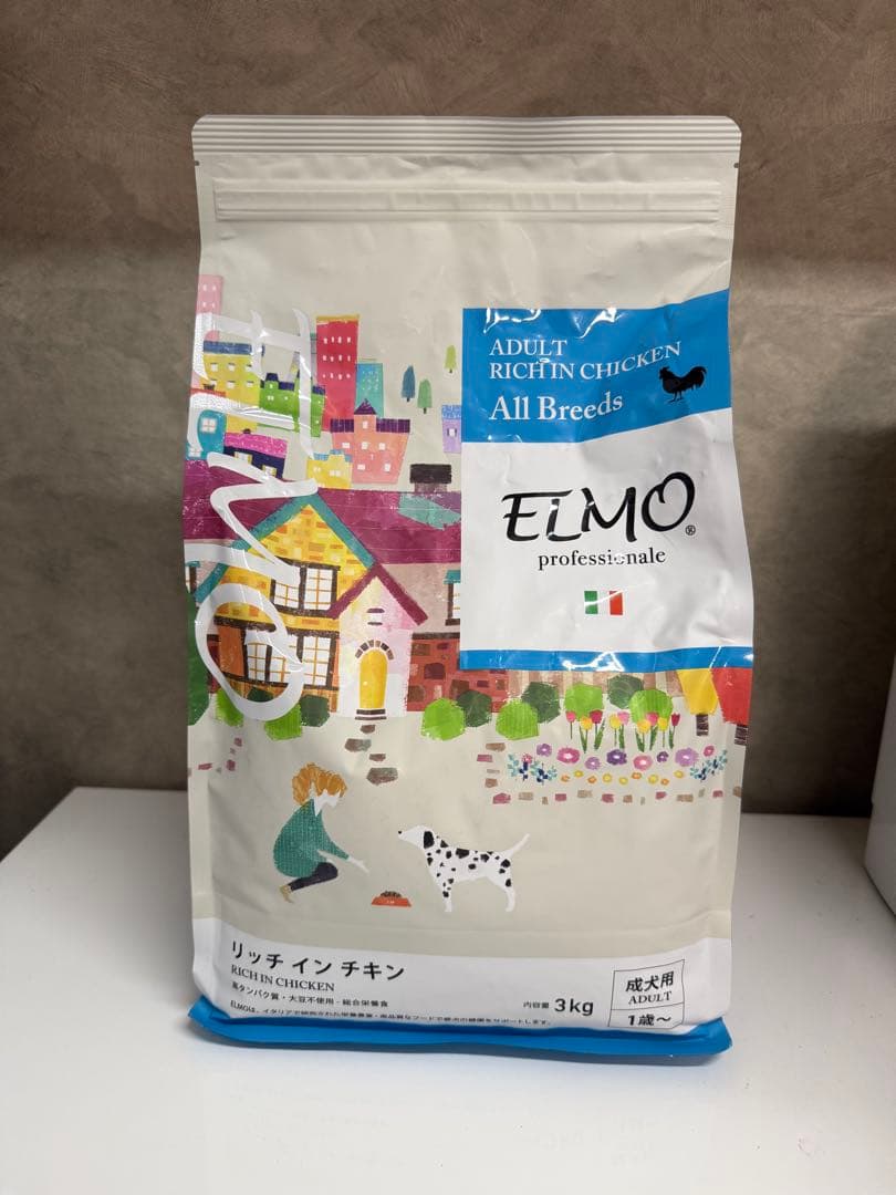 ELMO ドッグフード 成犬用 チキン セット　3Kg