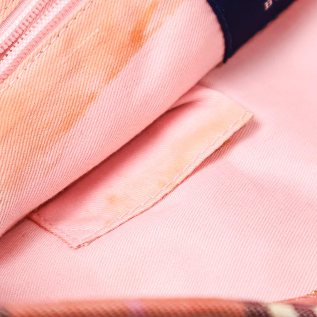 H5137-30◾️新品バーバリー　ノバチェックキャンバストートバッグ Y2K