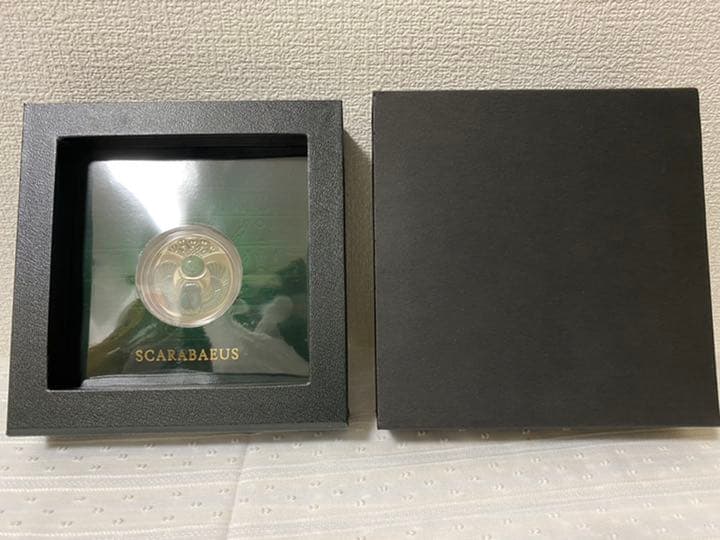 toru　2020　ニウエ　スカラベ　ジャスパー（碧玉）500個限定　銀貨