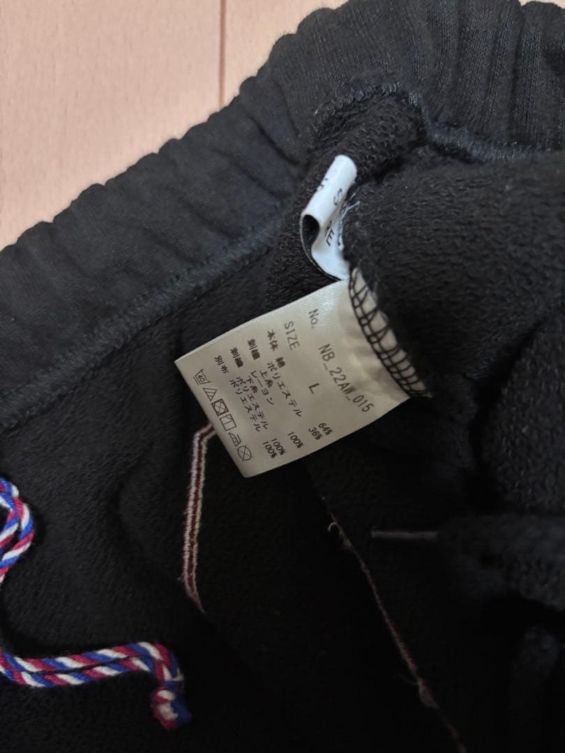 NBA ロゴ刺繍 [フリークスストア別注]ブラックパンツＬ