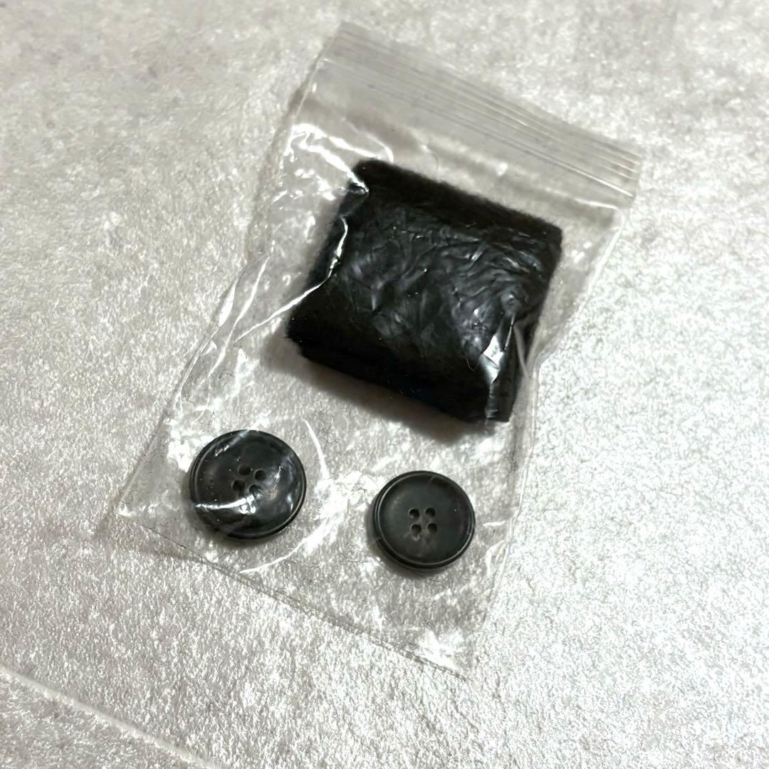 ミズイロインド　ウールブレンド　スタンドカラーコート　ロングコート　ブラック