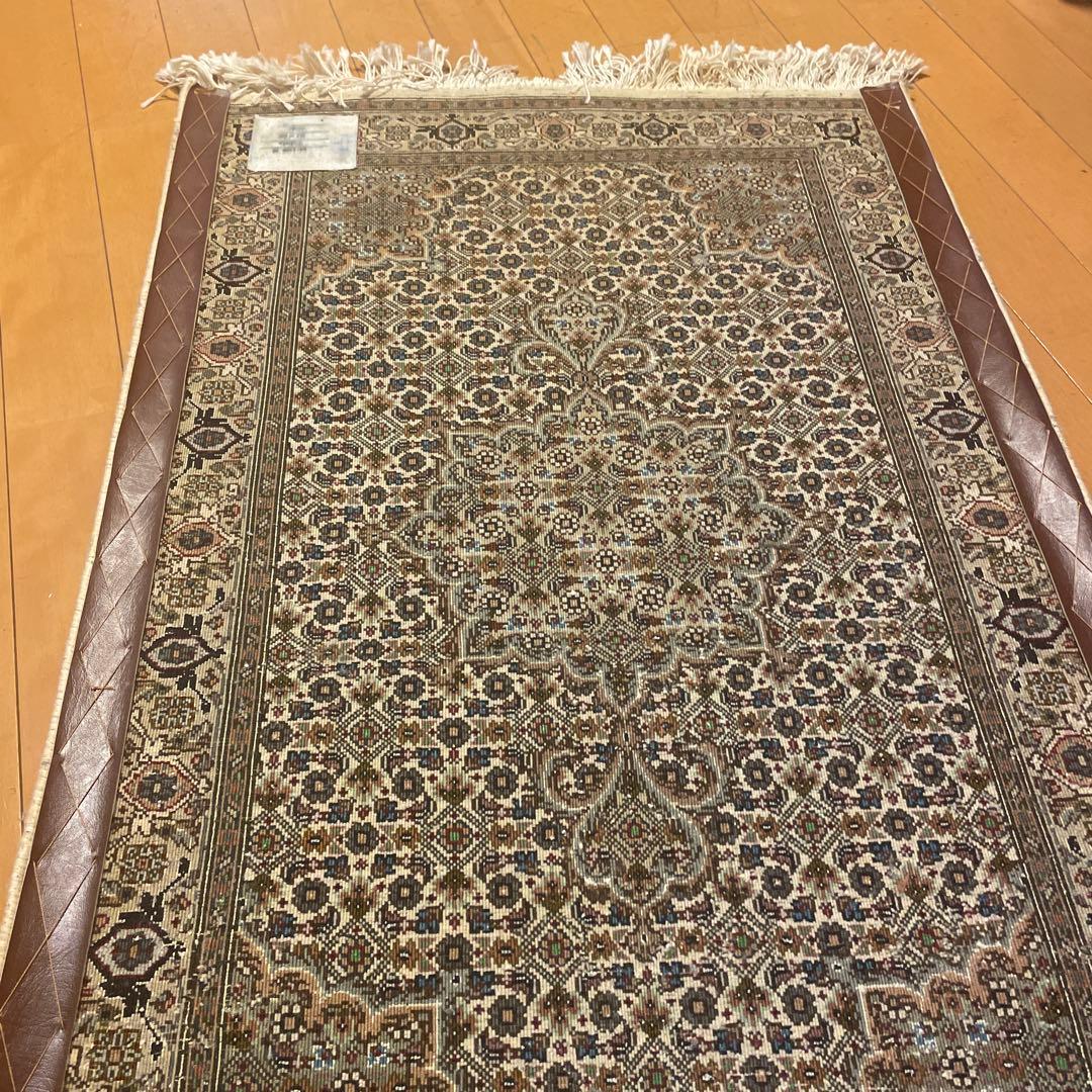 ペルシャ絨毯　タブリーズ産　玄関マット