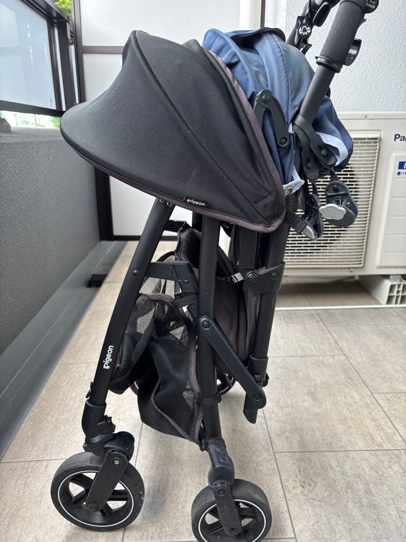 ピジョン ビングルBB2 B形ベビーカー　スカイブルー　匿名発送