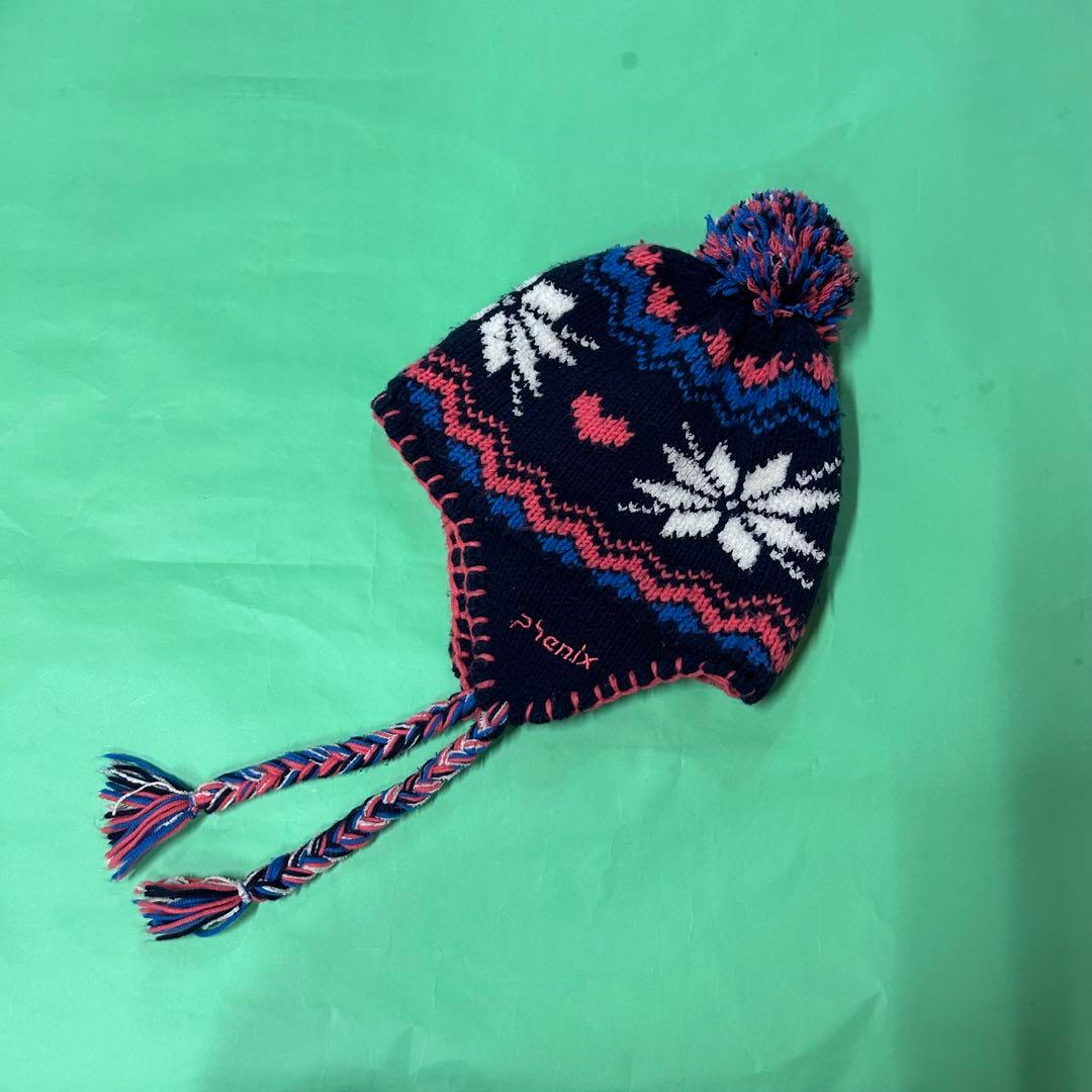 phoenix フェニックス　140 キッズ　 スキーウェアセット　帽子　手袋